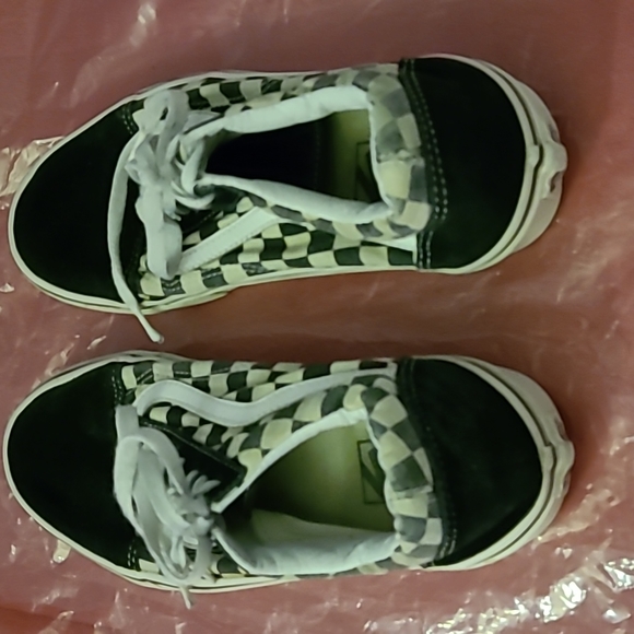 VANS Men's Checkerboard Off The Wall Sneakers - Picture 3 of 7